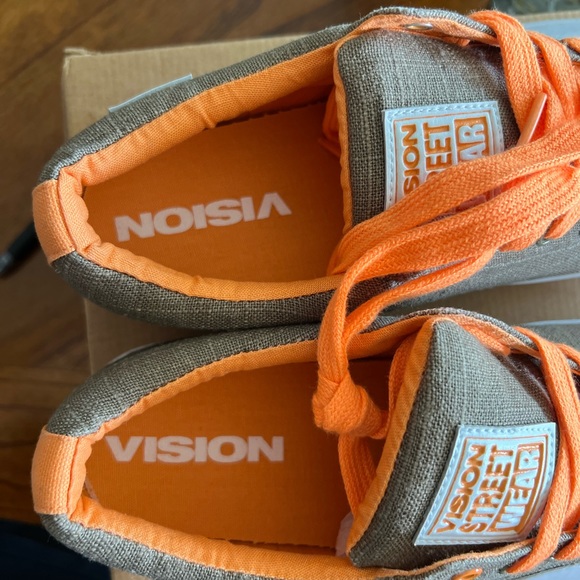 Vision Street Wear- Beige & Orange - with Ollie Pad - Picture 7 of 9